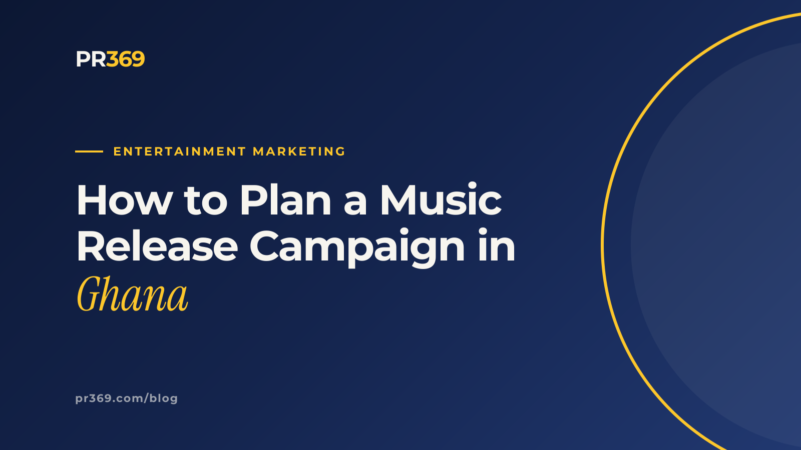 How to Plan a Music Release Campaign in Ghana