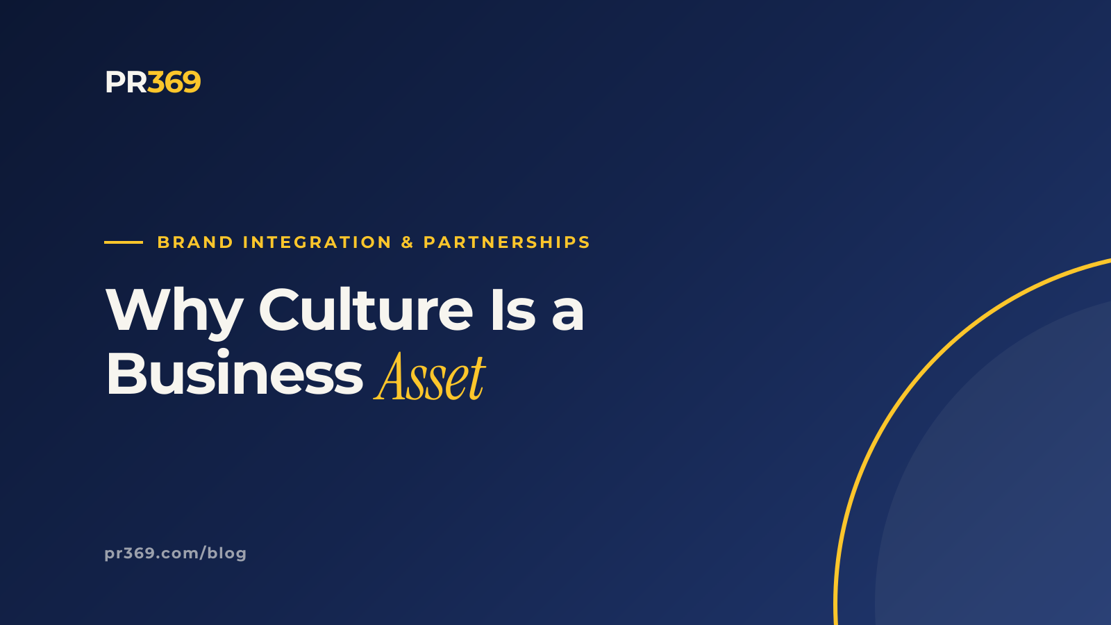 Why Culture Is a Business Asset